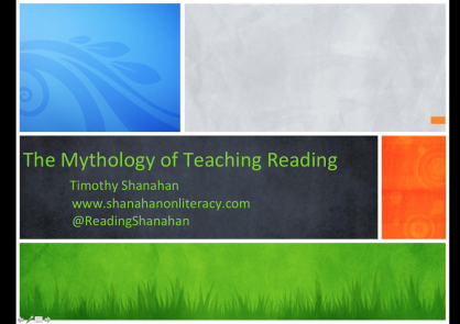 Mythology of Reading Instruction