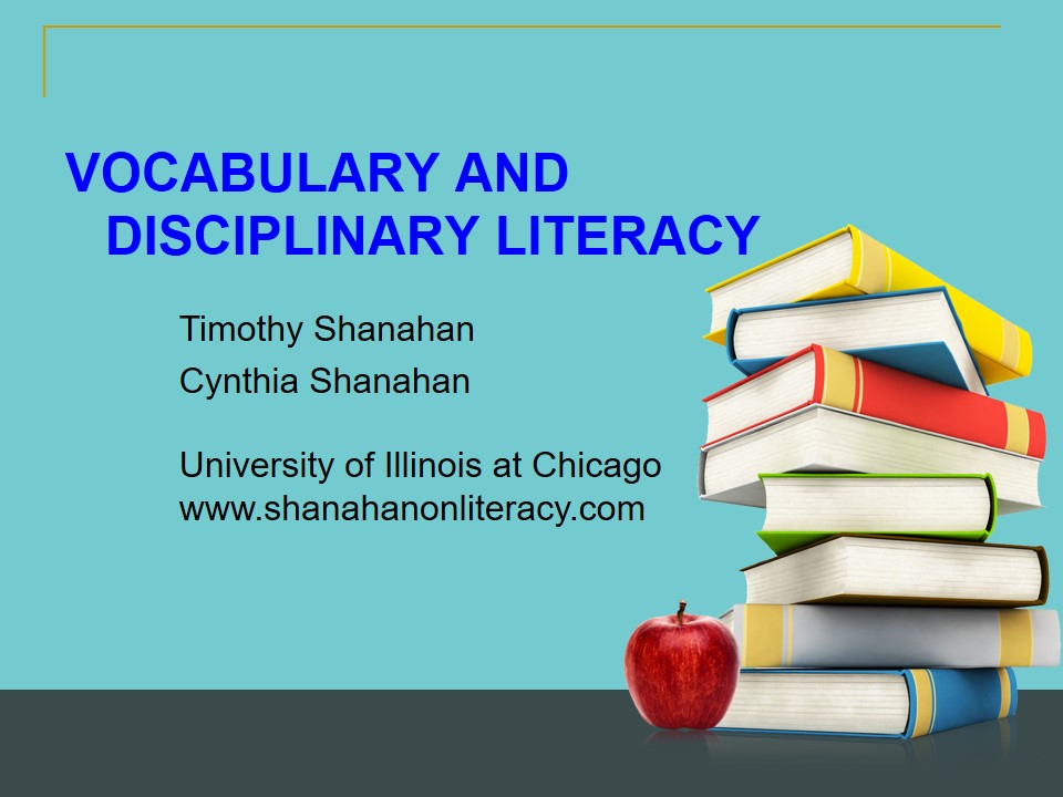 Disciplinary Vocabulary