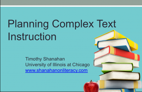 Planning Complex Text Instruction