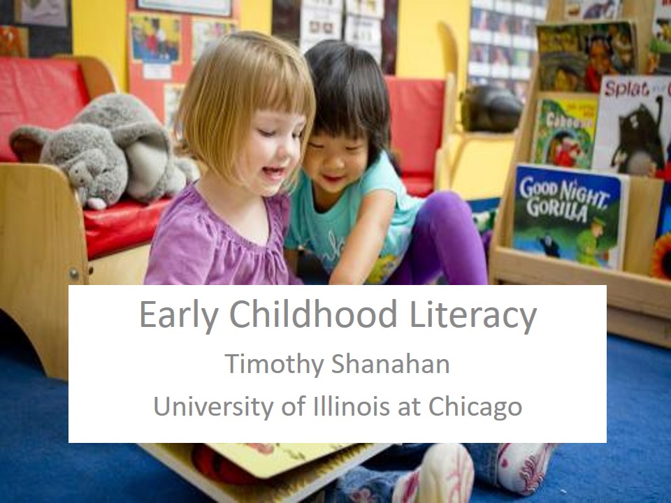 Early Childhood Literacy