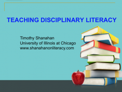 Secondary Disciplinary Literacy