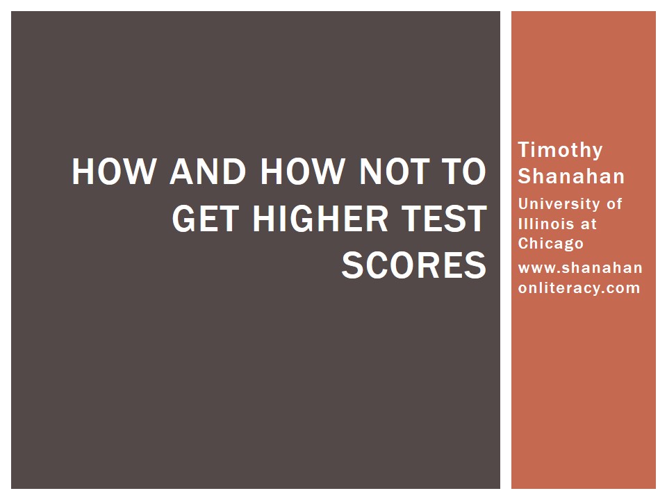 Improving Test Performance