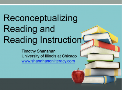 Reconceptualizing Reading Instruction