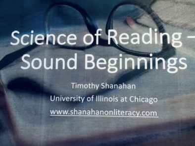 Science of Reading -- Sound Beginnings
