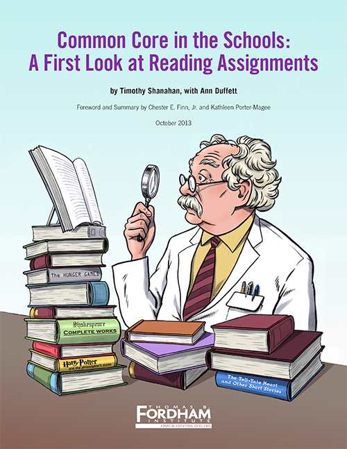 Common Core in the Schools: A First Look at Reading Assignments